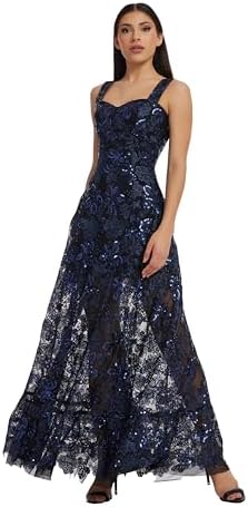 Amazon.com: Dress the Population Women's Audrina Metallic, Midi, Fit and  Flare, Sweetheart Neck Gown, Deep Plum, XX-Small : Clothing, Shoes & Jewelry