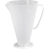 KAMTEC Ratio Rite RR100-02 Premix Gas Oil Measuring cup, 2-Pack | Made in USA, Perfect Gas Oil Pre-Mix Everytime, 2 Cycle Engines, Moto, Go Karts, RC Motors, Yard Equipment and More