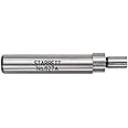 Starrett Edge Finder - Ideal for Flat, Straight Edges, Center Points and Scribed Lines - .200" Contact Diameter, .375" Body Diameter, Single End with Protective Case - 827A