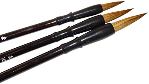 MasterChinese Chinese language Calligraphy/Watercolor/Kanji/Sumi Drawing Brush – with Temporary Introduction (A Set of Three) – Newbie Stage