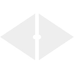 Ekena Millwork CMP30X20DD2-02000 Diamond