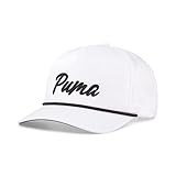 Puma Golf Men's Retro Rope Hat, Bright White-Puma