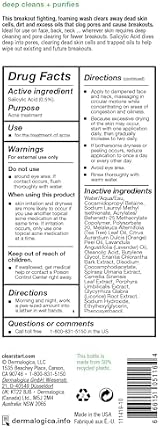 Dermalogica Breakout Clearing Foaming Wash 177ml Salicylic Acid Face Body Acne view 2