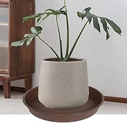 Bleuhome 6 Pack of 12 inch Plant Saucer, Heavy Duty