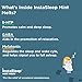 InstaSleep Mint | Drug-Free Sleep Aid | Fast Dissolve-in-Mouth Tablets | Non-Habit Forming