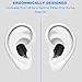 Tuscom Mini Wireless Bluetooth Headset, High Sound Quality in Ear Earbud,Simpliy and Comfortable, for Running Earphone, Cycling, Hiking, Yoga (Black)