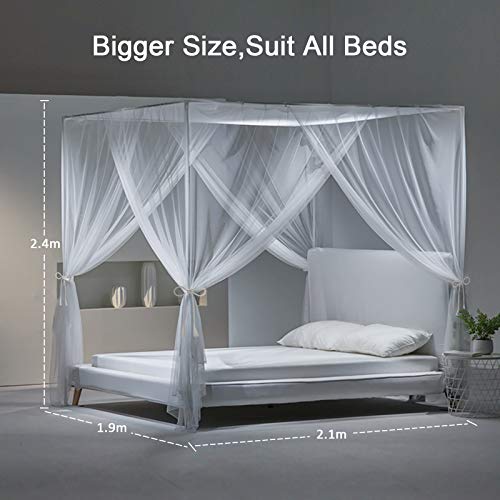opamoo-Mosquitera-para-cama-doble-con-4-entradas-grande-portatil-con-malla-fina-para-viajes-y-hogar-blanco-190-x-240-x-210-cm