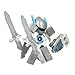 Spinmaster Tenkai Knights Pack 4 Mini Figure Battle