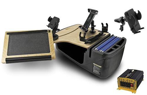 AutoExec Reach Desk Front Seat Car Desk and Portable Workstation with 400 watt…