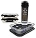 6 Pack Fitness Innovator 300 Meal Prep Management System Bonus Stealth (Black/Black)