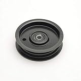 MTD 756-0627D Replacement Flat Idler Pulley 3.50-Inch Diameter