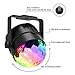 ZCPlus Crystal Ball Party Lights Disco Light Sound Activated LED Night Light RGB Strobe Lights for Kid KTV Wedding Club Pub Disco DJ Lighting …