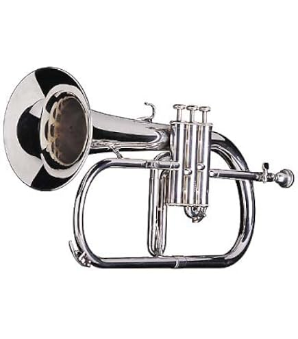 Tromba Pro Plastic Bb Flugelhorn In Golden Finish – Lightweight, Durable ABS For Beginners & Pros