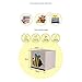 3 Sprouts Large Toy Chest for Kids with Lid and Handles - Collapsible Toy Storage Bin/Trunk/Box/Basket Organizer for Boys & Girls Playroom, Nursery, Whale