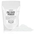 Zinc Oxide Powder - Non-Nano, Uncoated, Pharmaceutical Grade - Use to Make Your Own Acne and Rash Cream and Ointment, Sunscreen, Soap, Lip Balm and More - Sourced & Packaged in the USA - 1 lb (16 oz)