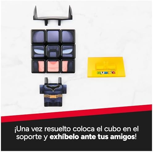 - Batman CUBERS - Cubo Rubik 3x3 - Rompecabezas Adulto - Juguetes Rompecabezas Antiestrés - 6071038 - Regalo Niño 8 años + - Juguetes Niños 8 Años +