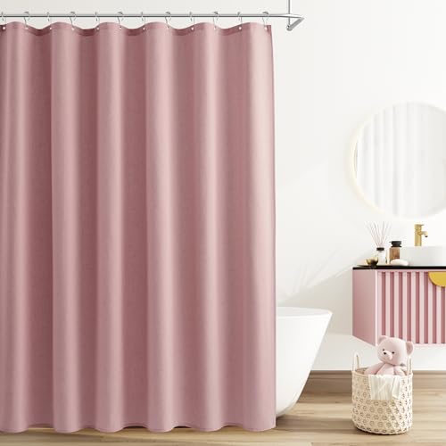 Naturoom Linen Shower Curtain Long