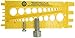 Nut and Bolt Gauge, Metric, UNC, UNF, with Thread Pitch on Back *(5 Colors to Choose from in Listing)* (Yellow)