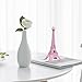 SICOHOME Eiffel Tower Cake Topper,Pink,7.0