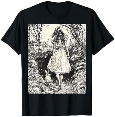 alice in wonderland t shirt dress Amazon.com: Alice in Wonderland Rabbit Fantasy Novel Art Nouveau T-Shirt : Clothing, Shoes & Jewelry