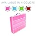 Life Made Better Figures Playset Organizer, Compatible with Boxy Girls, The Box is Not Created by Boxy Girls, Pink