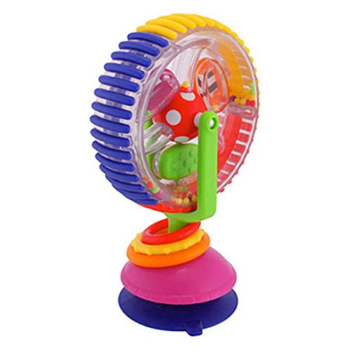 Leegor The Ferris wheel Rotating Windmill Hand Bell For Baby Education Toys