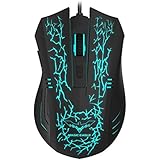 Havit Gaming Mouse RGB Wired,6 Adjustable USB Ergonomic Computer Mice with 6 Buttons for Laptop PC Gaming (Breathing)