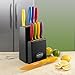 Tomodachi by Hampton Forge, Multi Color 10 Piece Cutlery Block Set