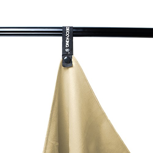 DecoKing Microvezel handdoek 40x80 cm beige verkoelend sneldrogend sportdoek Ekea - Image 8