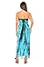 Riviera Sun 21628-TB-XL Summer Dresses/Sundresses for Women Turquoise/Black