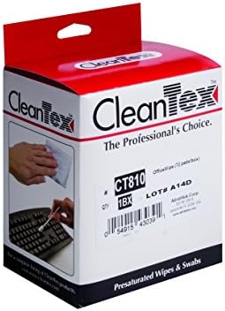 CleanTex OfficeWipe Hard Surface Cleaning Pads, Box of 72 Pads (CT810)