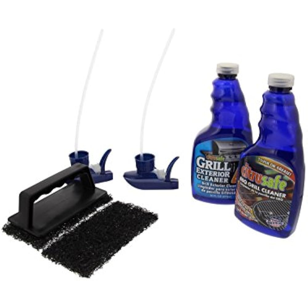 Grill Cleaning Kit BBQ Grid And Grate Cleanser, Exterior