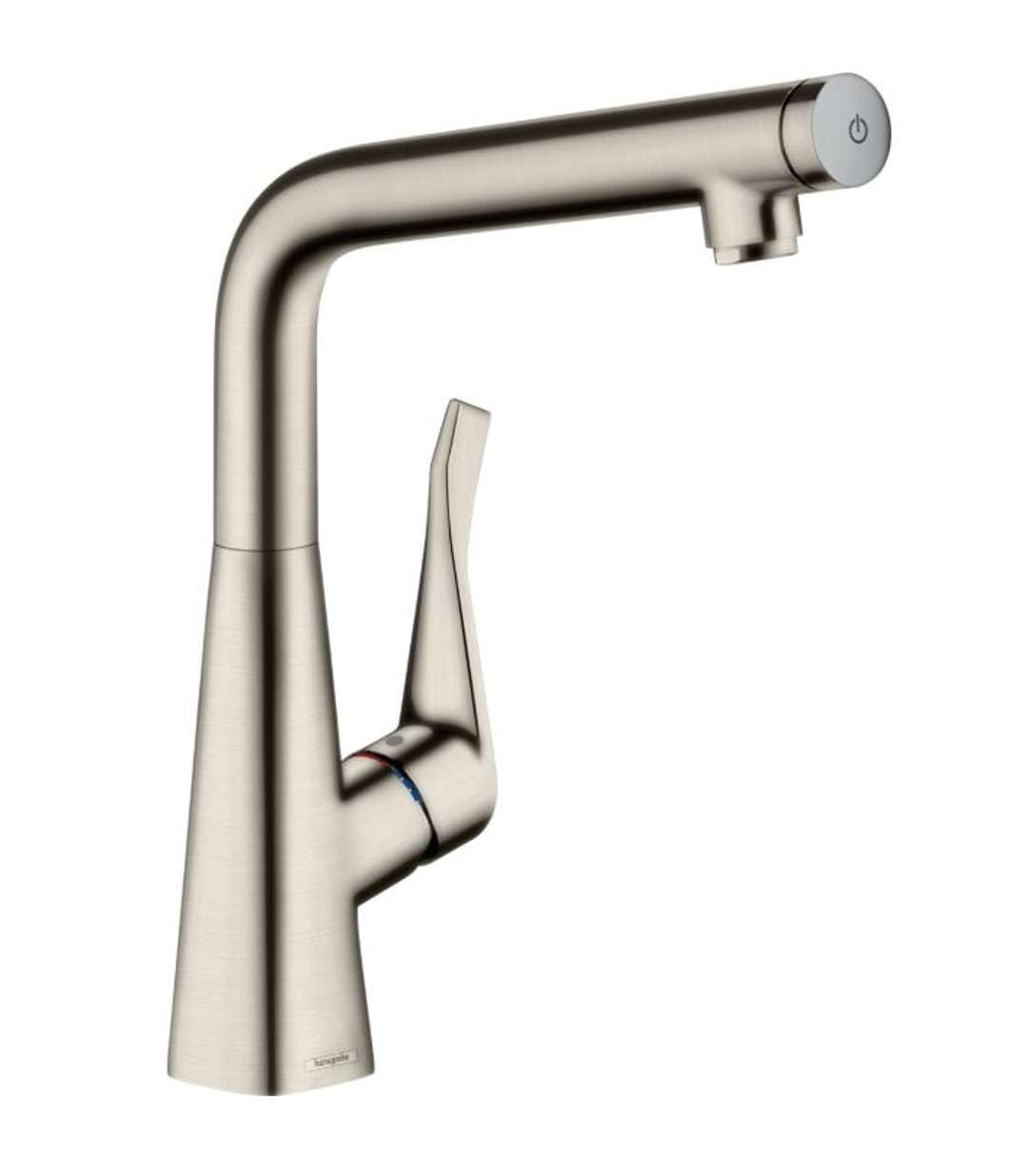 hansgrohe Metris Select Kitchen Tap 320, stainless steel
