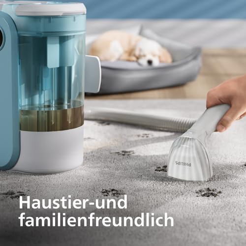 Philips Fleckenreiniger 3000 Series - Fleckenentfernung, Frische-Boost, intelligentes Bedienfeld, automatische Selbst-Reinigungsfunktion, ideal für Teppiche und Polstermöbel (XW3192/11) 3
