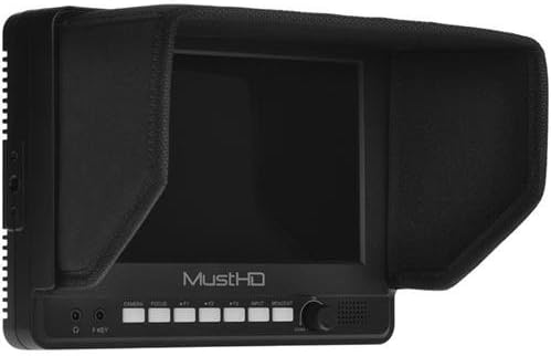 MustHD M700H 7" LCD HDMI On-Camera Field Monitor with Focus Assist and Color Peaking