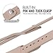Newdora Apple Watch Band Series 1 Series 2, Soft Silicone Replacement Sports Band for 38mm Apple Watch 2015 & 2016 All Models, WALNUT