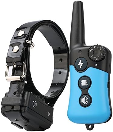 iPets Electronic Collar for All Size Dogs(10Lbs-100Lbs) 100% Waterproof and Rechargeable Dog Shock Collar 1000 ft Remote Dog Training Collar with Beep Vibrating and Shock