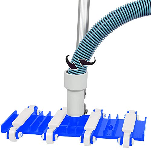 POOLWHALE 1.5”x 36ft 2color Heavy Duty Spiral Wound Swimming Pool and