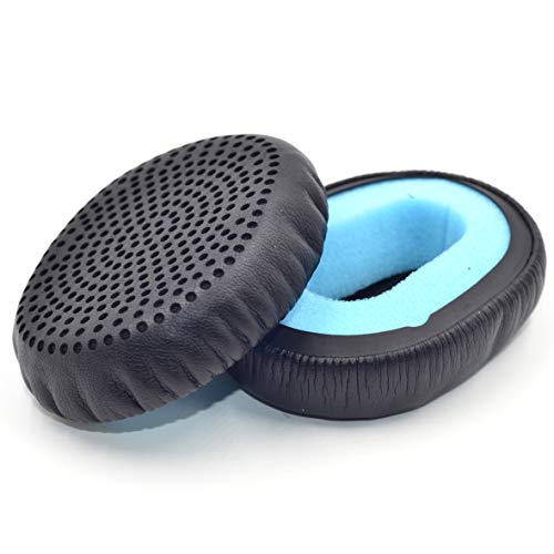 Defean Riff Wireless Earpads Protein Leather and Memory Foam Replacement Cushion Ear Pads for Skullcandy Riff Wireless On-Ear Headphones (Black)