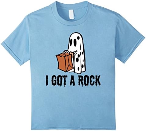 Kids I got a rock Halloween T-Shirt 6 Baby Blue