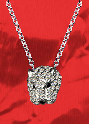 41W VVDcfHL Cadena + colgante de cabeza de leopardo con cabeza de leopardo, plata de ley 925, circonitas, amor, fe, esperanza… Cadena + colgante de cabeza de leopardo con cabeza de leopardo, plata de ley 925, circonitas, amor, fe, esperanza… - Imagen 5