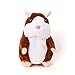 Repeat Talking Hamster Toys for Birthday Christmas Gifts Tuko Cricetulu Plush Doll Toys for Boys Girls