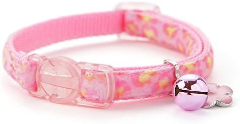 RLC Cat Adjustable Collar with Breakaway Buckle, 3/8-Inch, Pink