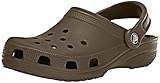 Crocs Classic Clog|Comfortable Slip On Casual Water Shoe, Chocolate, 8 M US Women / 6 M US Men