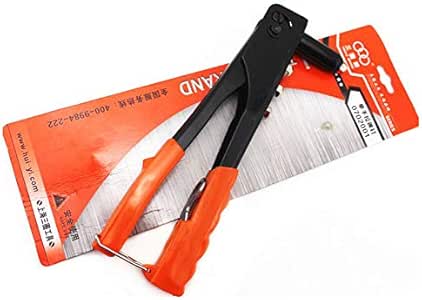 1 pistola de clavos de 10 pulgadas con remache ciego y remache de