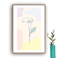 Framed Canvas Wall Art Picasso Poster Print of Woman Canvas Prints Home Artwork Decoration for Living Room,Bedroom - 16x24 inches