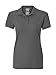 Gildan - Ladies DryBlend Double Pique Polo Shirt - 72800L-Charcoal-L