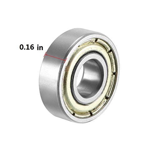 image for FFHH (Pack of 20) 608 ZZ Skateboard Bearings, Sackorange 608zz Double 