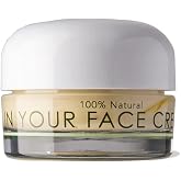 IN YOUR FACE CREAM - 100% Natural Anti-Aging Face Cream - Travel Size