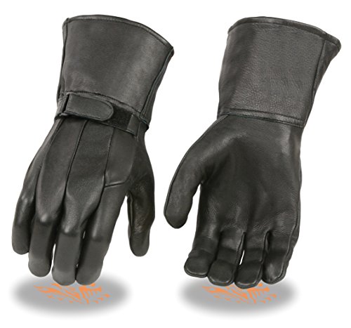 Milwaukee Leather Men's Deerskin Unlined Gloves (Black, 3X-Large)